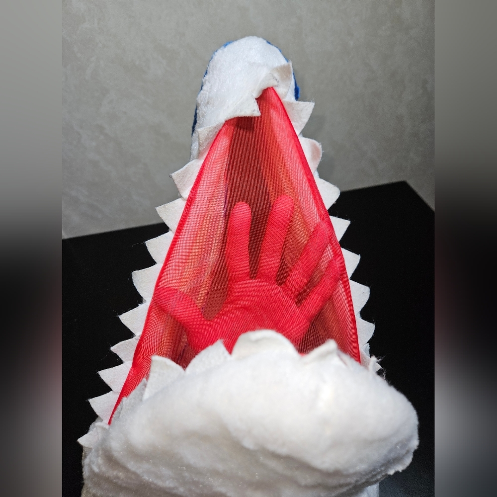 Dan Dee Baby Shark Big Greeter Head Plush Blue Mask Costume Cosplay Adult Unisex - Picture 7 of 16
